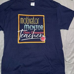 Hanes Navy Blue Motivator Mentor Tee